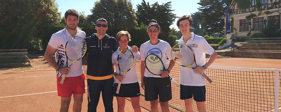 El equipo de tenis de Comillas