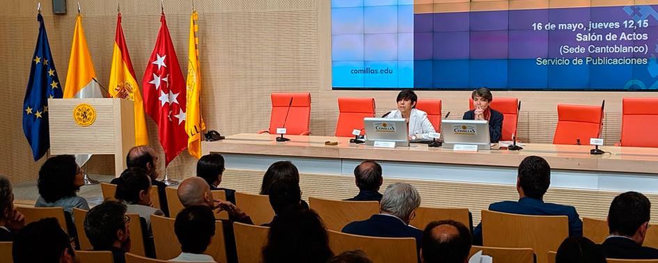 Acto de presentación de los libros de profesores de Comillas