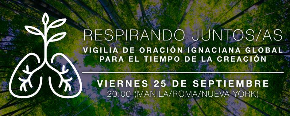 Respirando Juntos. Vigilia de oración global ignaciana