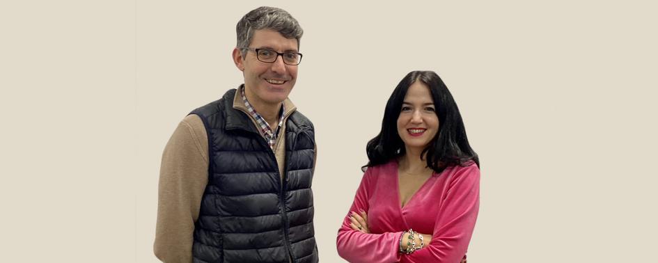 Sara Lumbreras y Jaime Tatay, co-directores de la Cátedra CTR