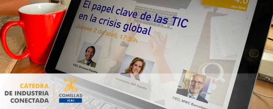 Sesión online del programa Conversaciones 4.0 de la Cátedra de Industria Conectada.