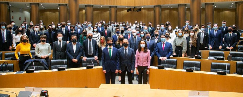 200 estudiantes participaron en la simulación del Congreso de los Diputados que acogió Comillas