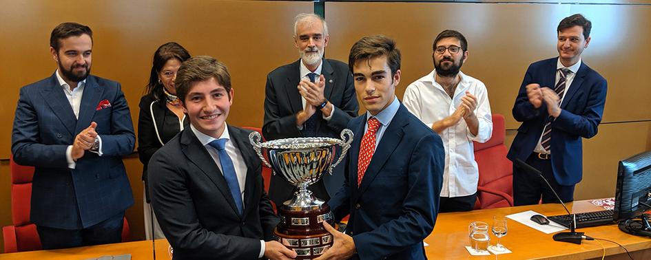 Un equipo de ICAI gana el XIX Trofeo Rector de Debate