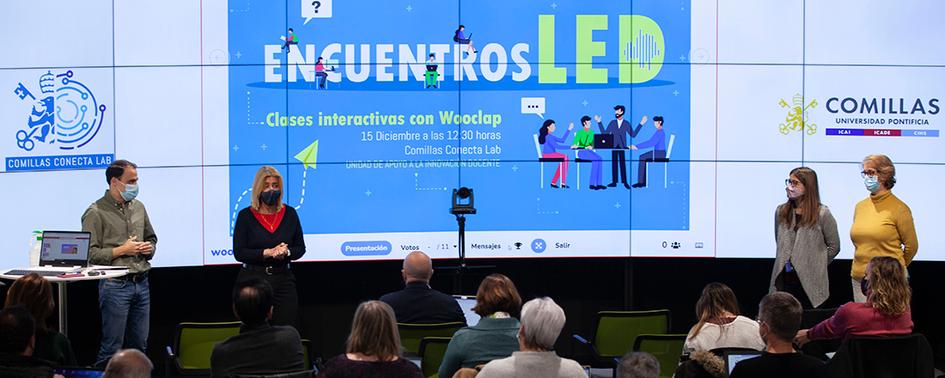 La Unidad de Apoyo a la Innovación Docente (UAID) lidera los Encuentros LED (Laboratorio de Emprendimiento Docente)