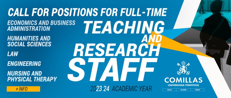 Call for positions for full-time teaching and research staff
