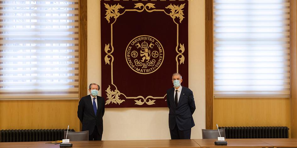 Firma del convenio para la creación del nuevo Observatorio ‘Legaltech’, Garrigues-ICADE