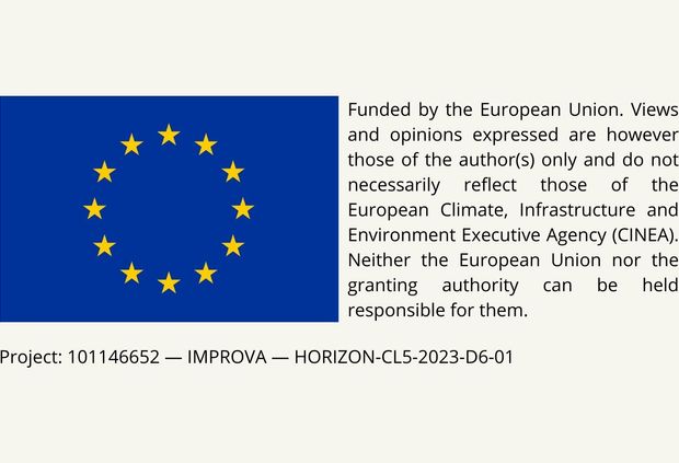 Imagen que presenta la bandera de la Unión Europea acompañada de un texto informativo sobre un proyecto financiado por la Unión Europea.