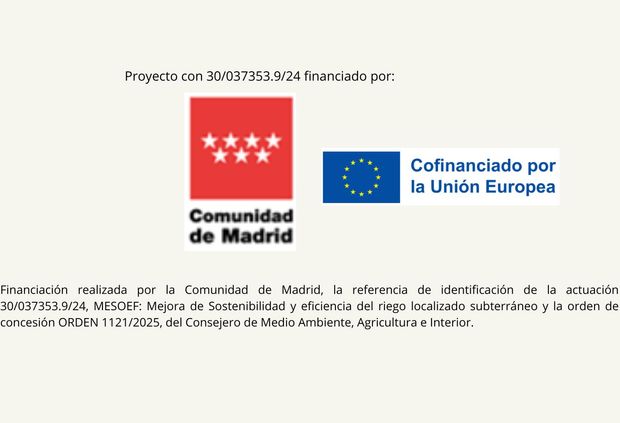 Información sobre un proyecto financiado por la Comunidad de Madrid y la Unión Europea.