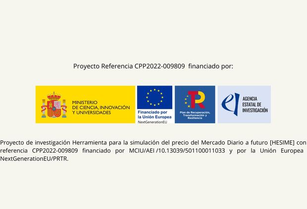 Documento que presenta un proyecto de investigación financiado por diversas entidades en España y la Unión Europea.
