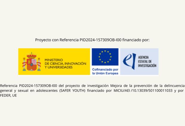 Imagen que presenta información sobre un proyecto de investigación financiado por diversas entidades.