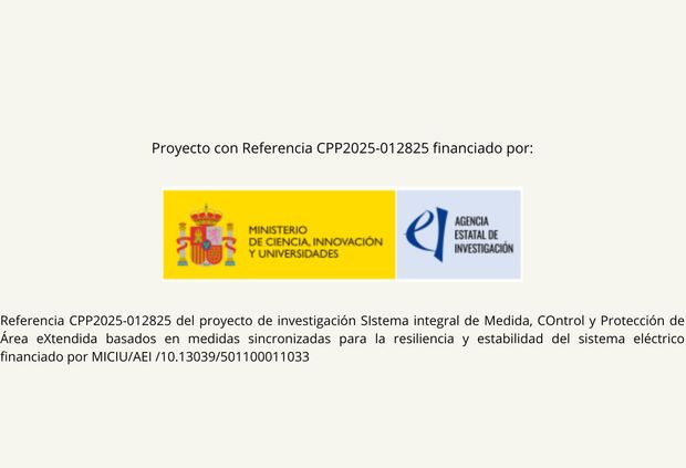 Documento informativo sobre un proyecto de investigación relacionado con la resiliencia del sistema eléctrico.