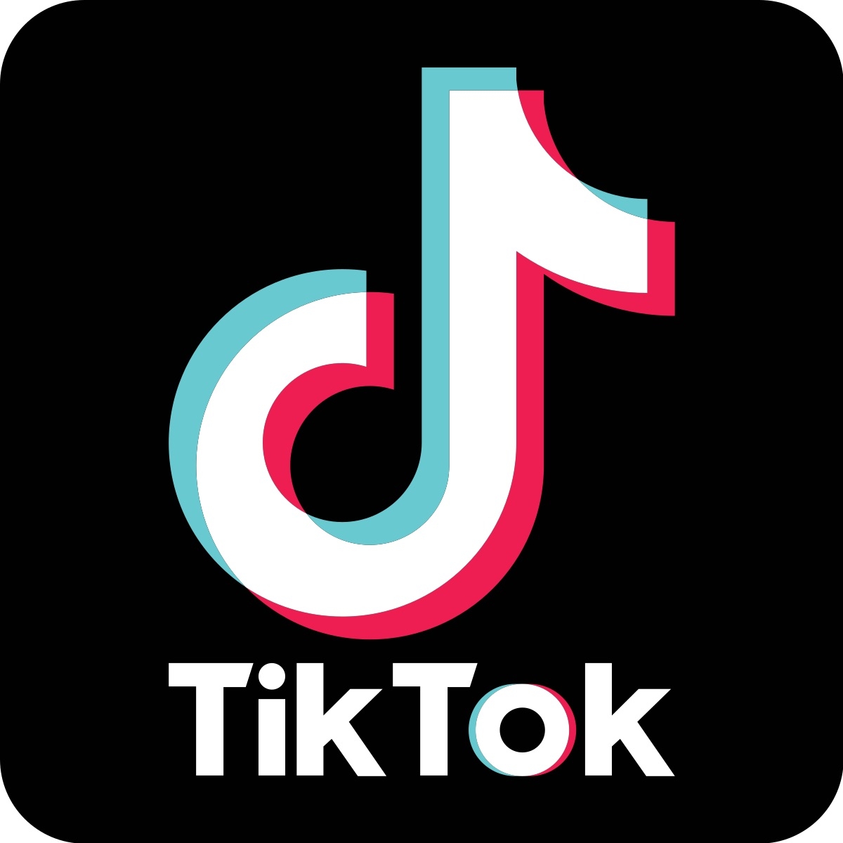 Logotipo de la aplicación TikTok.