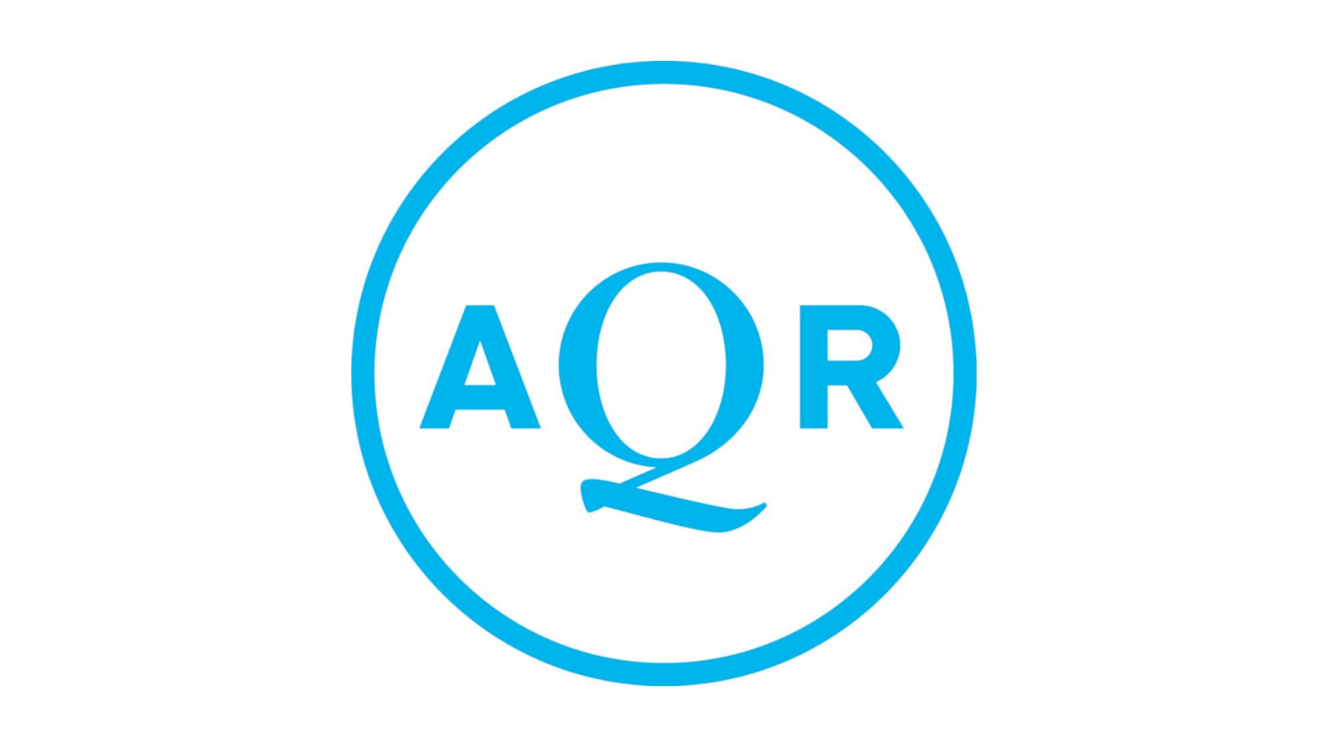 A logo featuring a blue circle with the acronym 'AQR' in the center, where 'Q' is stylized with a tail underneath encircling the 'A' and 'R'.