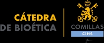 Logo de la Cátedra de Bioética de la Universidad Comillas.