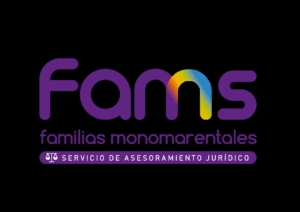 Logo de la organización FAMS, dedicada a familias monomarentales.