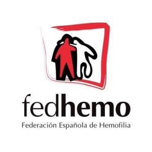 Logotipo de la Federación Española de Hemofilia.