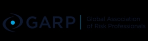 Logo of the Global Association of Risk Professionals featuring an emblem and text.