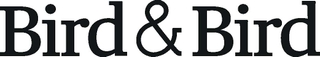 The image shows the logo of Bird & Bird, which consists of the name 'Bird & Bird' in black serif font.