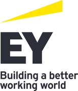 The image features the logo of EY (Ernst & Young) with the slogan 'Building a better working world' beneath it.
