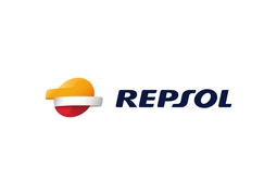 Logo de la empresa Repsol.