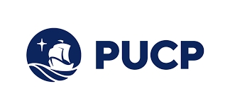 Logotipo de la Pontificia Universidad Católica del Perú.
