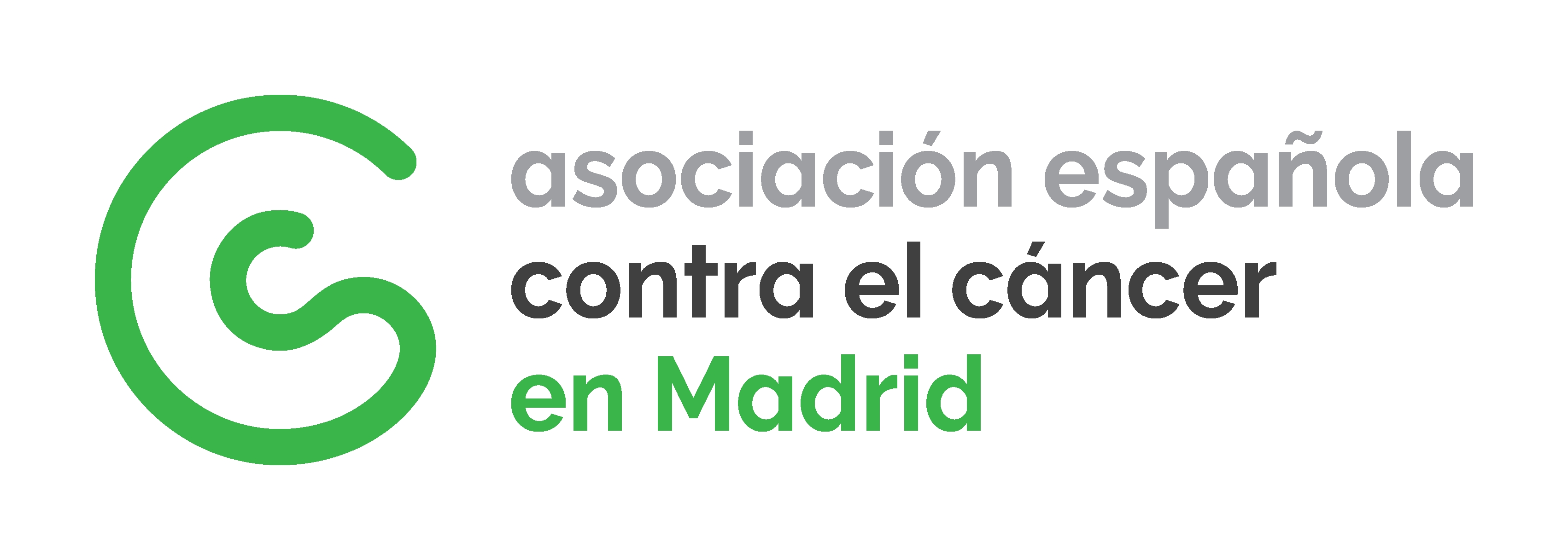 Logotipo de la Asociación Española Contra el Cáncer en Madrid.
