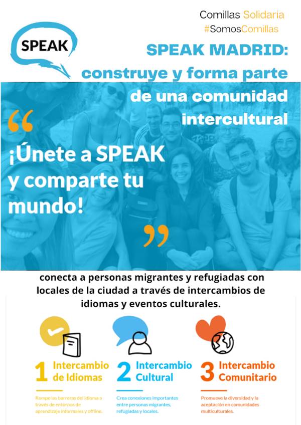 Speak Madrid: construye una comunidad intercultural