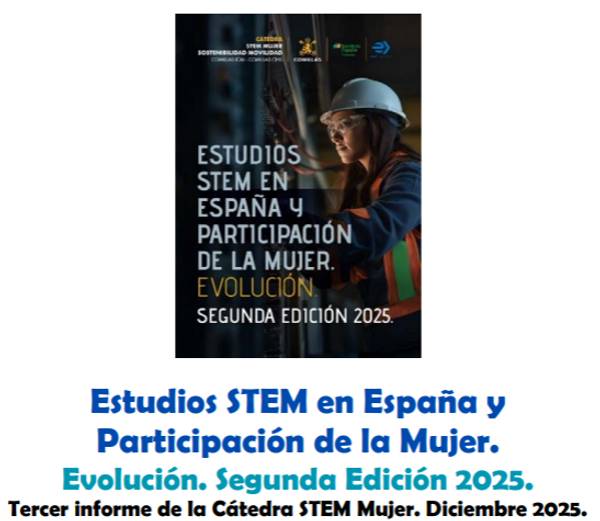 Informe sobre la participación de mujeres en estudios STEM en España.