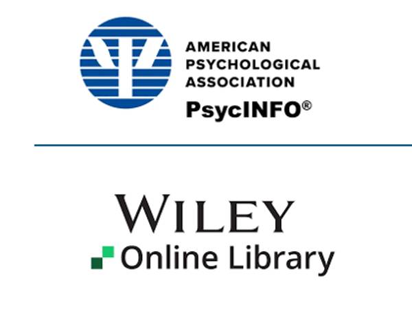 Logo de la Asociación Americana de Psicología y Wiley Online Library.
