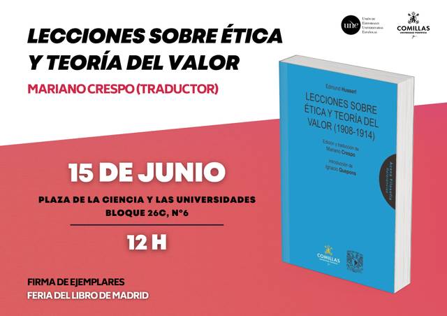Firma del traductor Mario Crespo en la Feria del libro de Madrid 2024