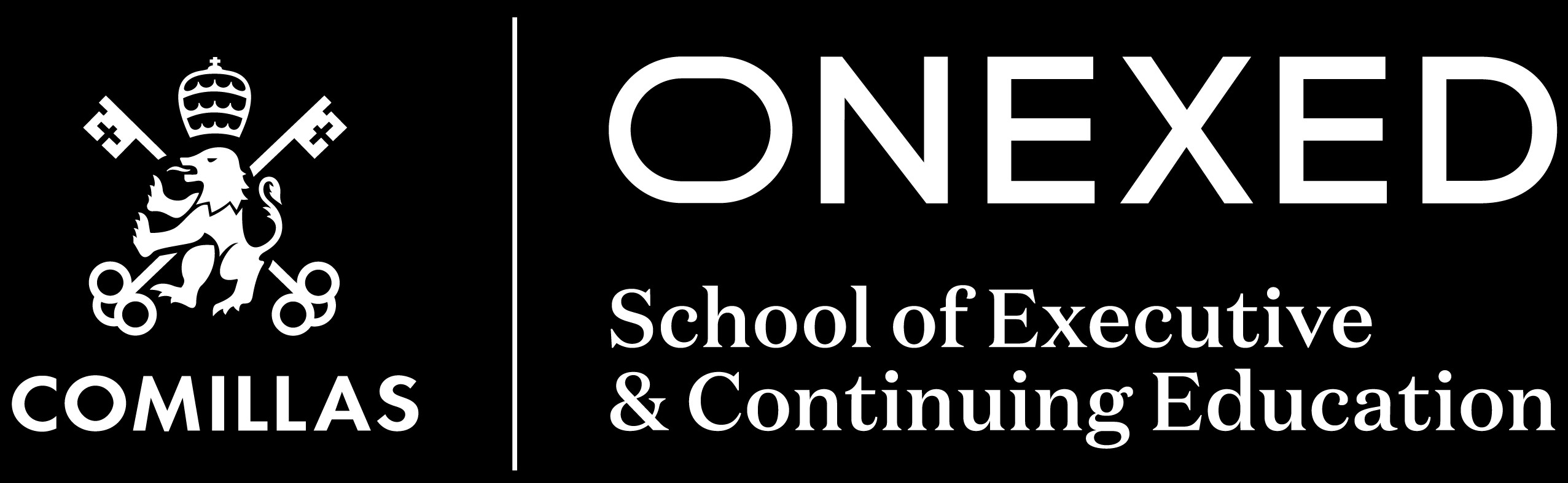 Logotipo de la Escuela de Educación Ejecutiva y Continua de la Universidad de Comillas.