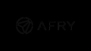 Logotipo de la empresa AFry con un diseño minimalista.
