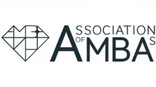 La imagen muestra el logotipo de la Asociación AMBA con un diseño estilizado en forma de corazón.