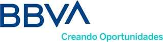 Logo of BBVA with the text 'Creando Oportunidades' under it.