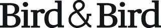 The image shows the logo of Bird & Bird, which consists of the name 'Bird & Bird' in black serif font.