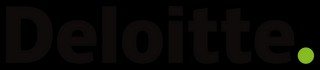 Logo de Deloitte en colores negro y verde.