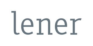 El logotipo de la marca Lener en un estilo minimalista.