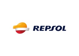Logo de la empresa Repsol.